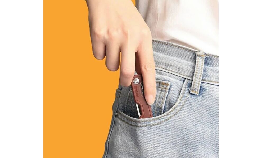 Міні-мультитул NexTool Multi Functional Knife (Blue) - 11 функцій, Колір рукоятки: Blue, зображення 9