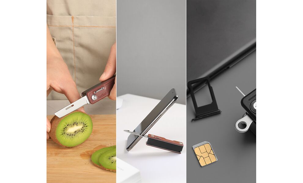 Міні-мультитул NexTool Multi Functional Knife (Green) - 11 функцій, Колір рукоятки: Green, зображення 9