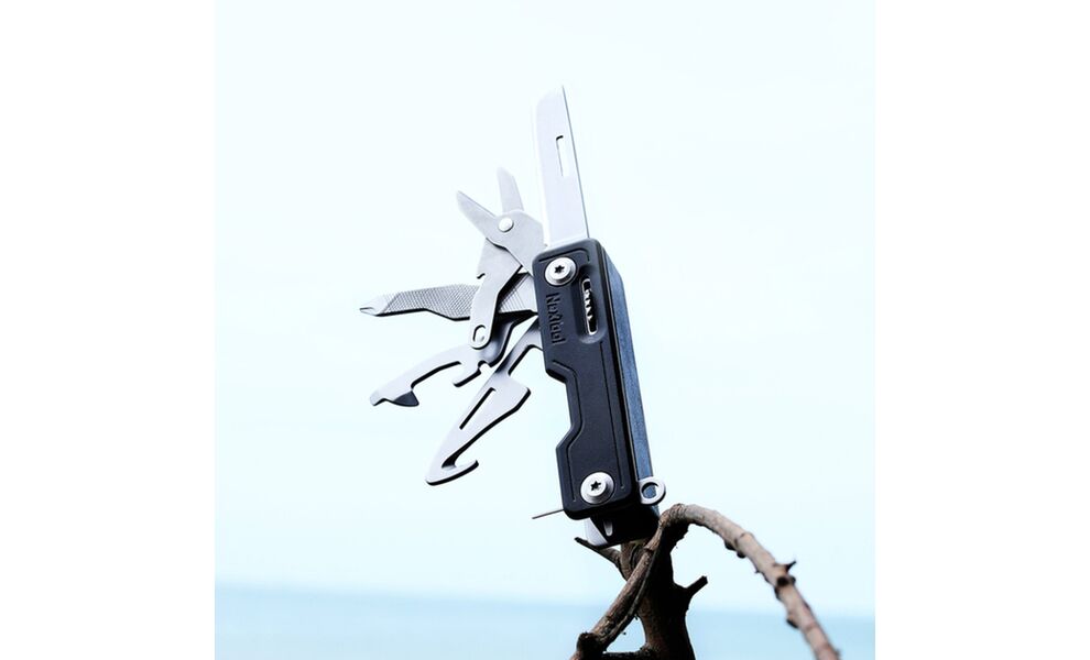 Міні-мультитул NexTool Multi Functional Knife (Black) - 11 функцій, Колір рукоятки: Black, зображення 13