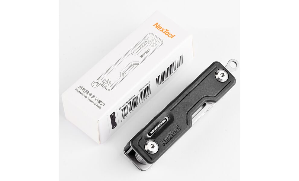 Міні-мультитул NexTool Multi Functional Knife (Black) - 11 функцій, Колір рукоятки: Black, зображення 6