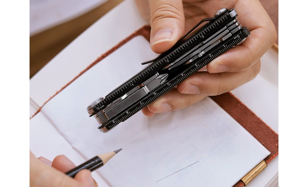 Мультитул з чохлом NexTool Flagship Pro (Black) - 16 функцій, Колір рукоятки: Black, зображення 21