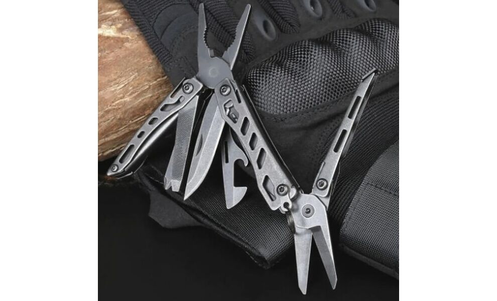 Мультитул з чохлом NexTool Flagship Pro (Black) - 16 функцій, Колір рукоятки: Black, зображення 10