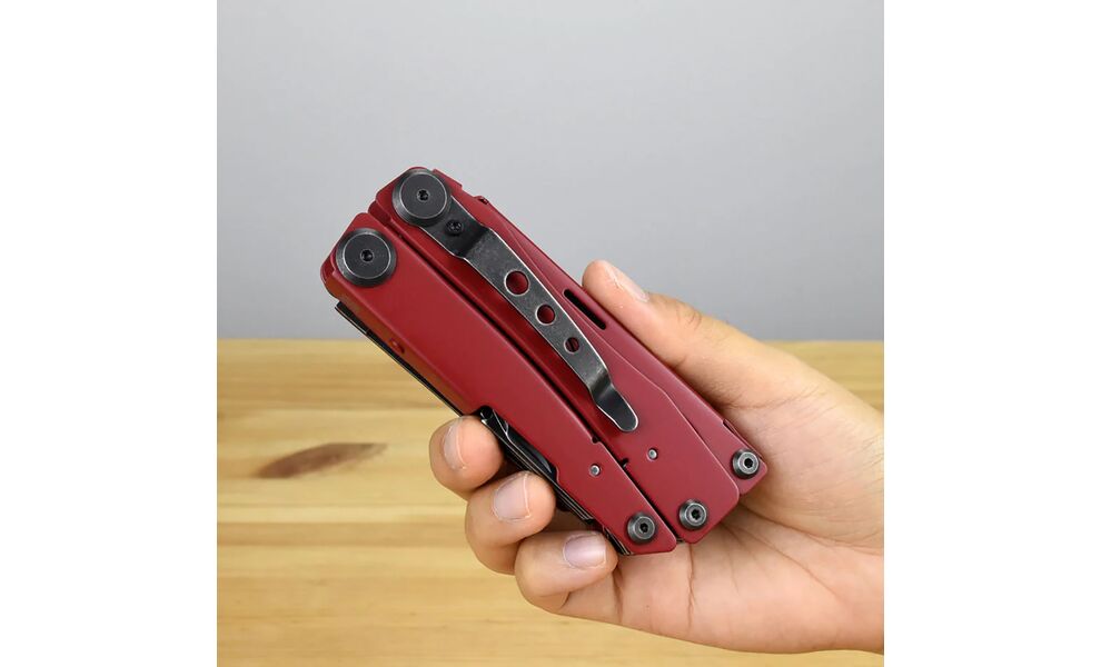 Мультитул з чохлом NexTool Flagship Pro (Red) - 16 функцій, Колір рукоятки: Red, зображення 6