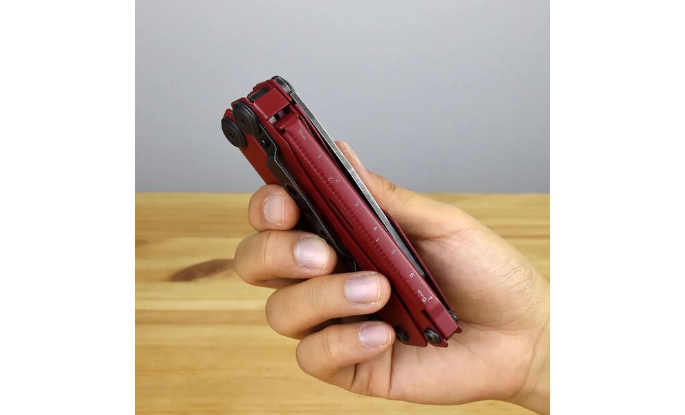 Мультитул з чохлом NexTool Flagship Pro (Red) - 16 функцій, Колір рукоятки: Red, зображення 7