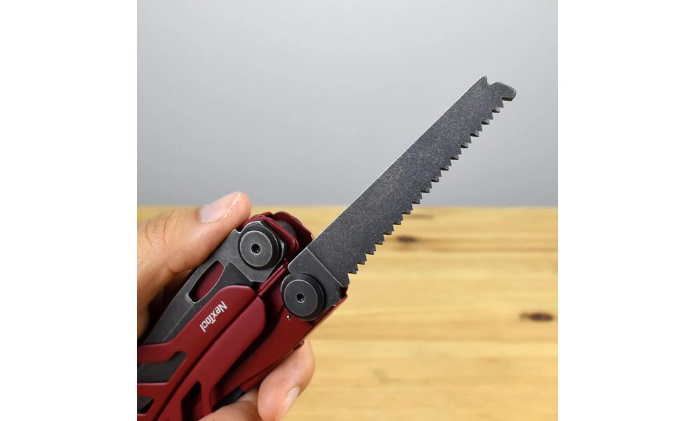 Мультитул з чохлом NexTool Flagship Pro (Red) - 16 функцій, Колір рукоятки: Red, зображення 12