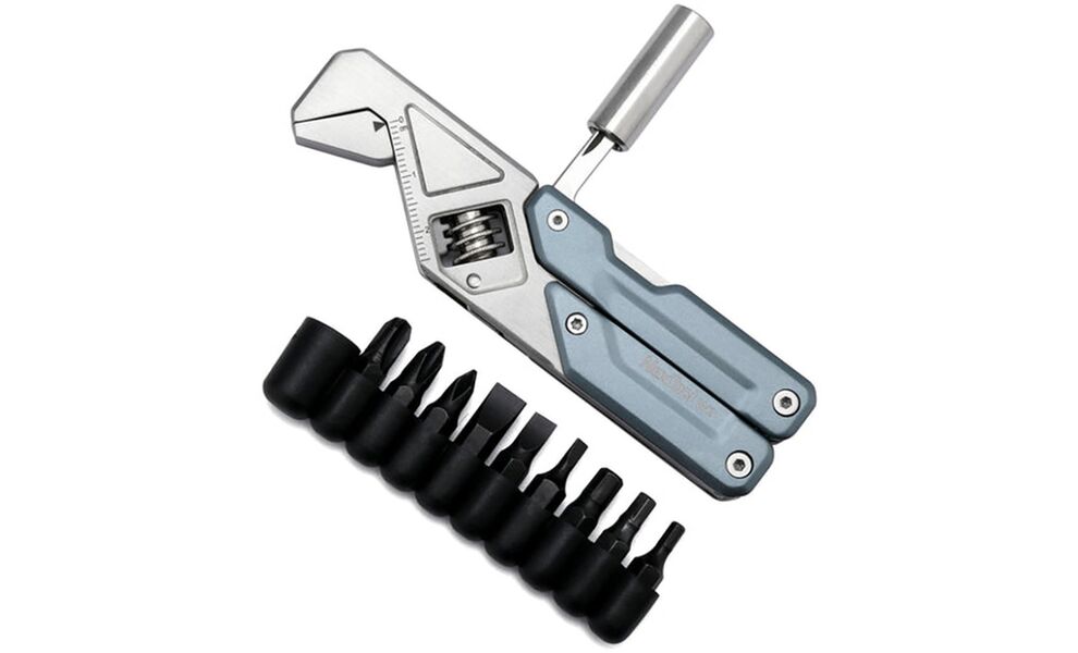 Мультитул-ключ з чохлом та бітами NexTool Light Wrench W2 - 8 функцій, зображення 8