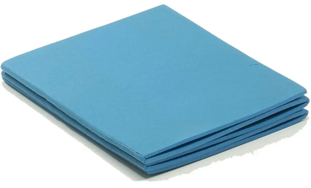 Килимок спортивний складний Toorx Foldable 5-section, 175х50х0,8 см, Колір виробника: Azzurro, зображення 4