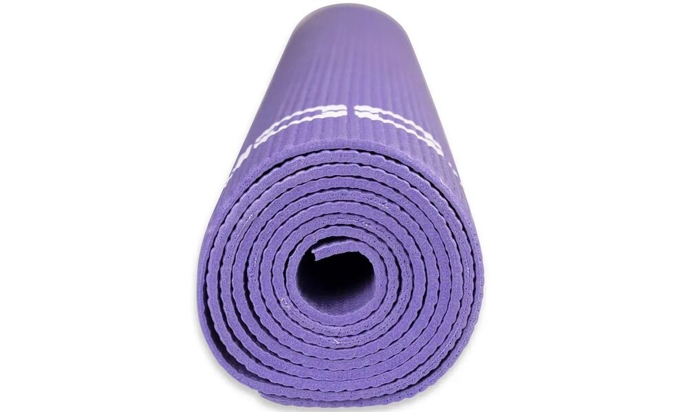 Килимок спортивний Toorx Yoga (Viola), 173х60х0,4 см, Колір виробника: Viola, зображення 4