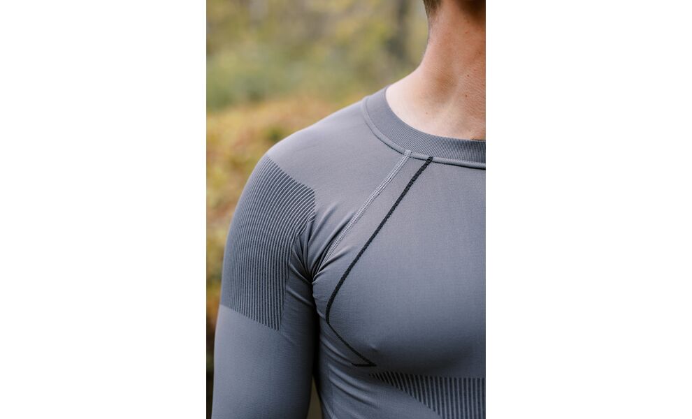 Комплект чоловічої термобілизни Tramp Active (Grey), Колір виробника: Grey, Розмір виробника: 2XL, зображення 10