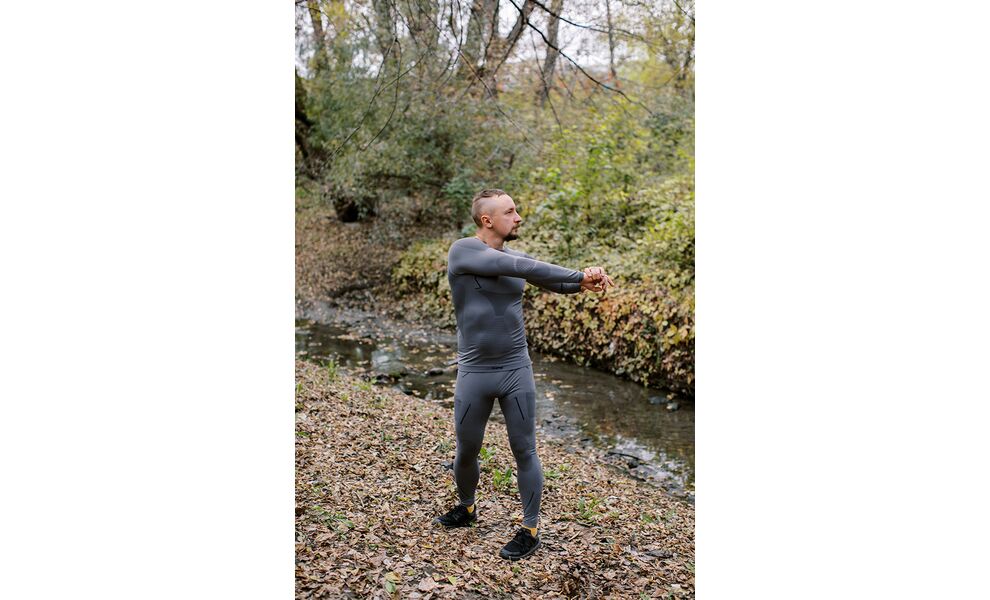 Комплект чоловічої термобілизни Tramp Active (Grey), Колір виробника: Grey, Розмір виробника: S/M, зображення 12