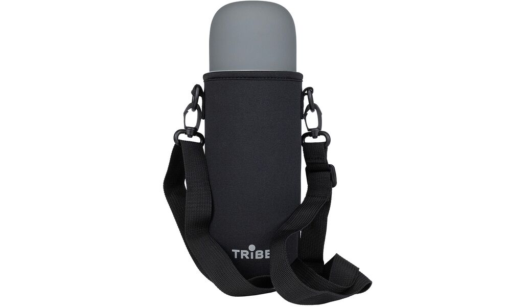 Чохол Tribe Neoprene Cover для термоса Tramp Soft Touch на 0,75 л, Тип розміру: для 0,75 л, Колір: Black, зображення 3