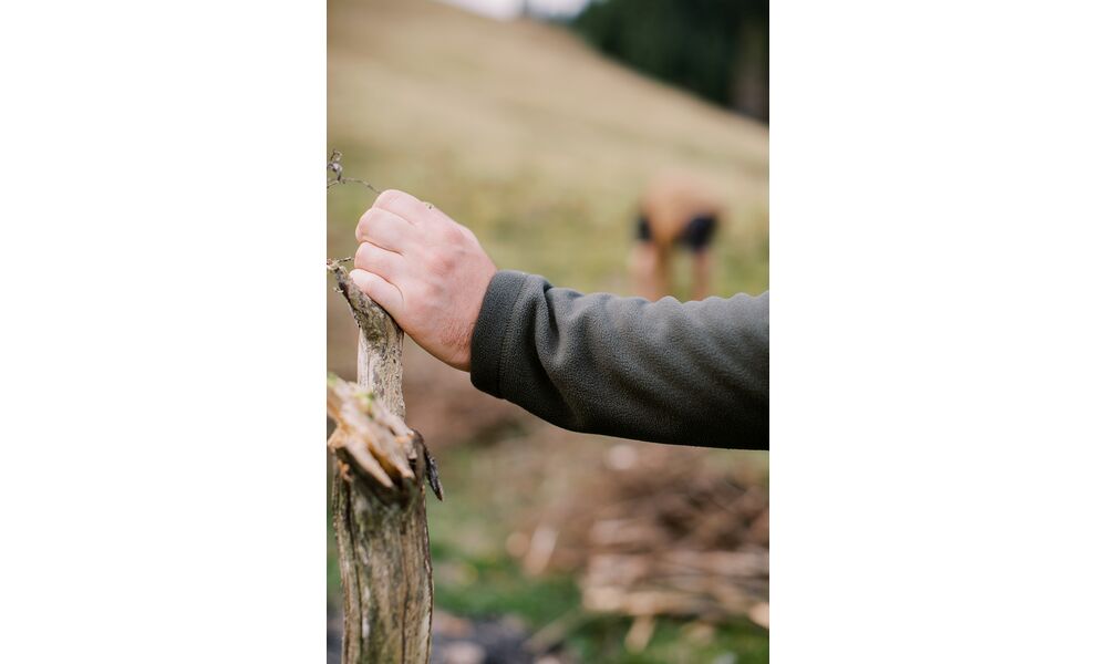 Фліска чоловіча Tribe Fleece Jacket Full Zip (Olive), Колір виробника: Olive, Розмір: 54, зображення 6