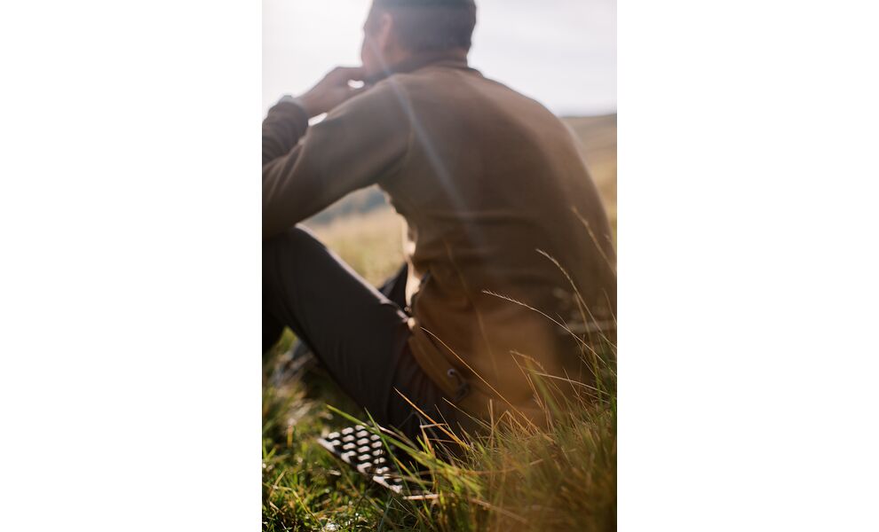 Фліска чоловіча Tribe Fleece Jacket Full Zip (Sand), Колір виробника: Sand, Розмір: 54, зображення 11