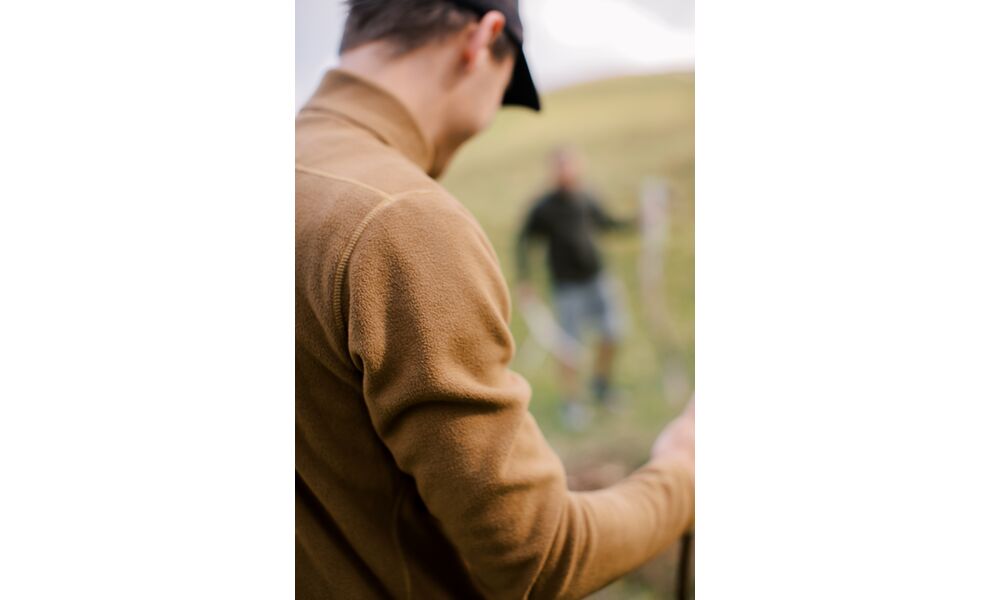 Фліска чоловіча Tribe Fleece Jacket Full Zip (Sand), Колір виробника: Sand, Розмір: 54, зображення 5