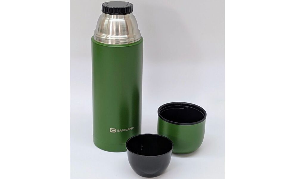 Термос для чаю/кави BaseCamp Vacuum Thermos (Green) на 750 мл, Об'єм: 750, Колір: Green, зображення 2