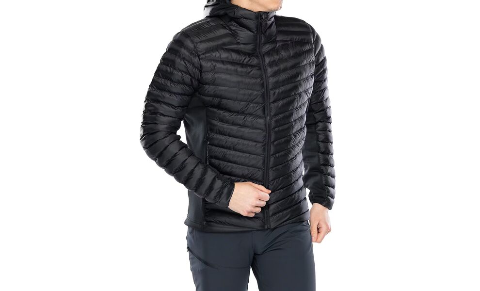 Лайнер чоловічий Rab Cirrus Flex Hoody (Black), Колір виробника: Black, Розмір: M, зображення 2