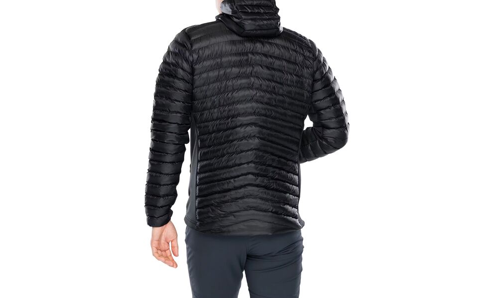 Лайнер чоловічий Rab Cirrus Flex Hoody (Black), Колір виробника: Black, Розмір: XL, зображення 3