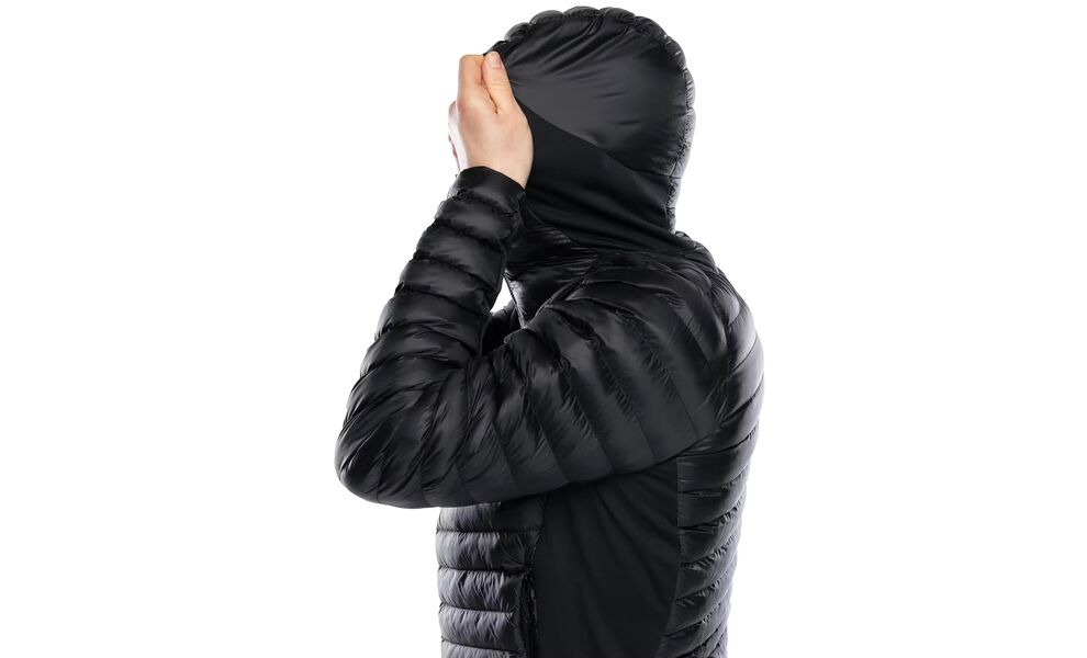Лайнер чоловічий Rab Cirrus Flex Hoody (Black/Black), Колір виробника: Black/Black, Розмір: M, зображення 6