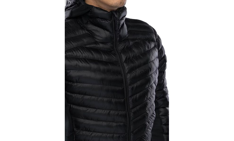 Лайнер чоловічий Rab Cirrus Flex Hoody (Black/Black), Колір виробника: Black/Black, Розмір: L, зображення 9