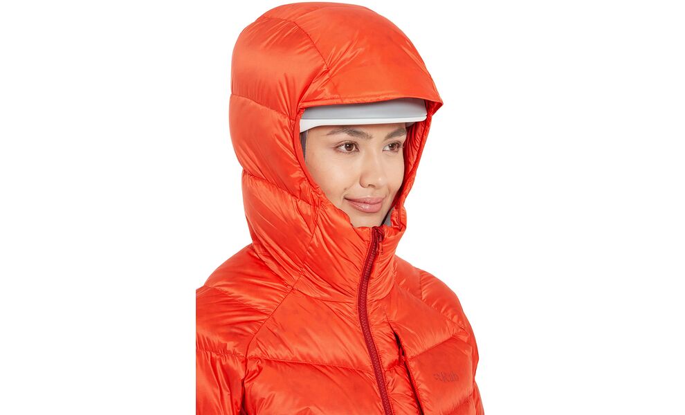 Пуховик жіночий Rab Glaceon Pro Jacket (Red Grapefruit/Tuscan Red), Колір виробника: Red Grapefruit/Tuscan Red, Розмір: M, зображення 11