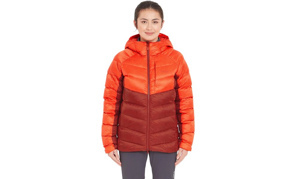 Пуховик жіночий Rab Glaceon Pro Jacket (Red Grapefruit/Tuscan Red), Колір виробника: Red Grapefruit/Tuscan Red, Розмір: M, зображення 3