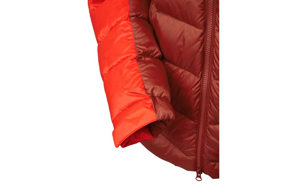 Пуховик жіночий Rab Glaceon Pro Jacket (Red Grapefruit/Tuscan Red), Колір виробника: Red Grapefruit/Tuscan Red, Розмір: S, зображення 7