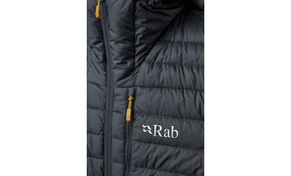 Пуховик чоловічий Rab Microlight Alpine Jacket (Light Khaki/Stone), Колір виробника: Light Khaki/Stone, Розмір: L, зображення 11