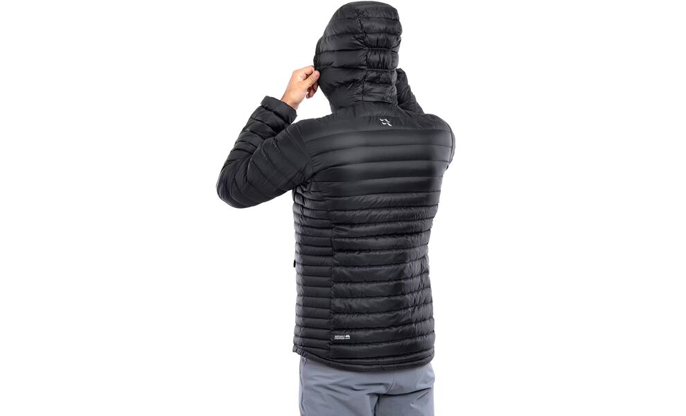 Пуховик чоловічий Rab Microlight Alpine Jacket (Black), Колір виробника: Black, Розмір: M, зображення 15