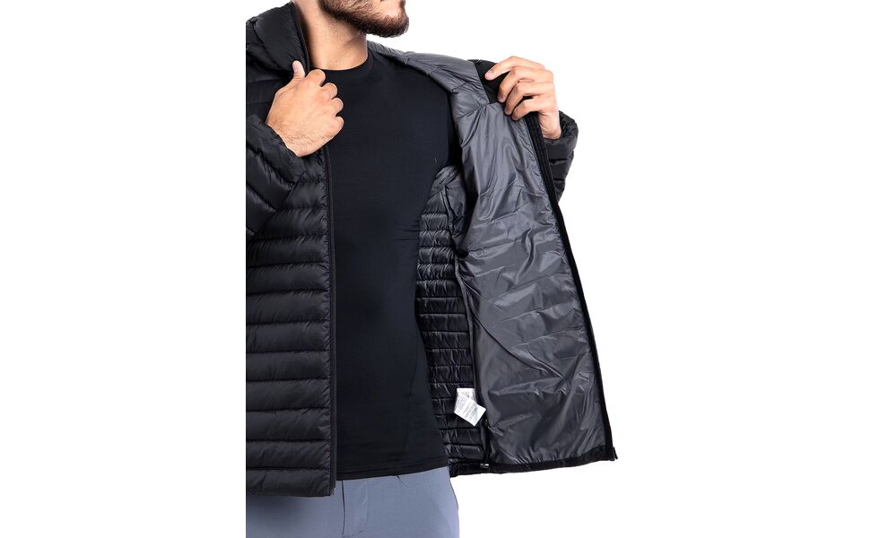 Пуховик чоловічий Rab Microlight Alpine Jacket (Black), Колір виробника: Black, Розмір: S, зображення 17