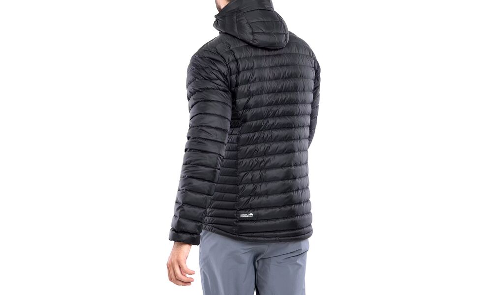 Пуховик чоловічий Rab Microlight Alpine Jacket (Black), Колір виробника: Black, Розмір: S, зображення 8