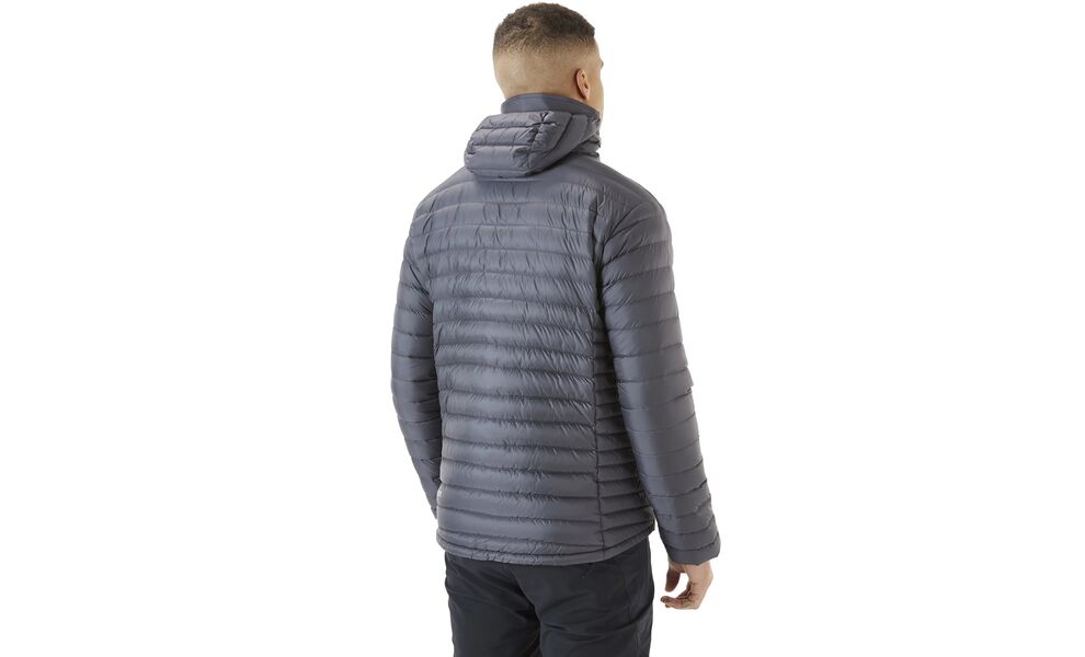 Пуховик чоловічий Rab Microlight Alpine Jacket (Graphene), Колір виробника: Graphene, Розмір: M, зображення 4