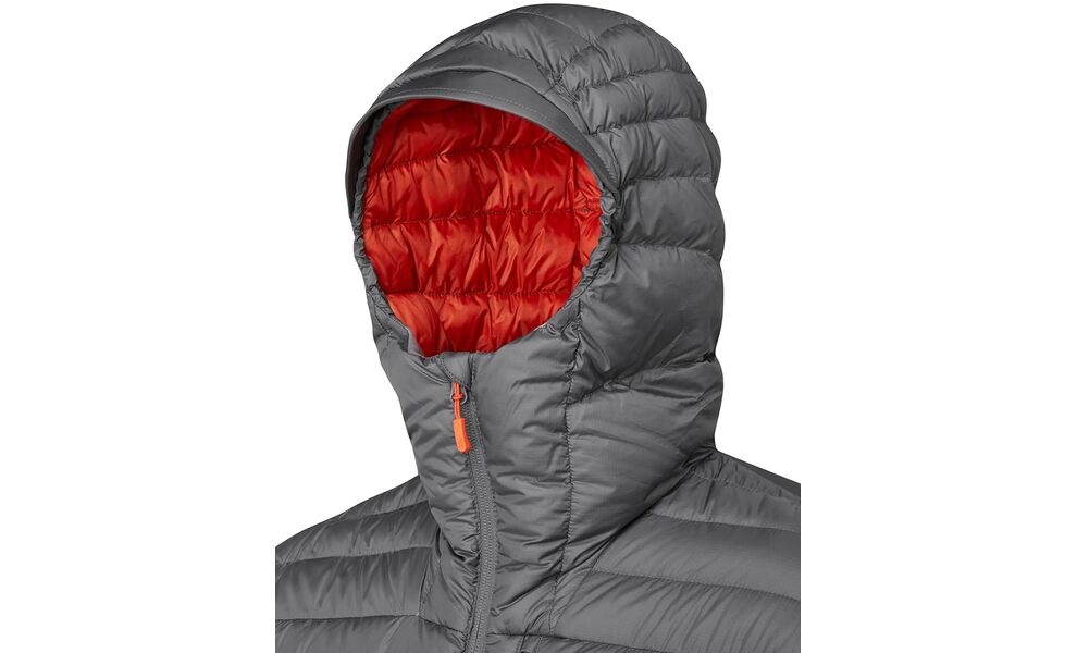 Пуховик чоловічий Rab Microlight Alpine Jacket (Graphene), Колір виробника: Graphene, Розмір: XL, зображення 5