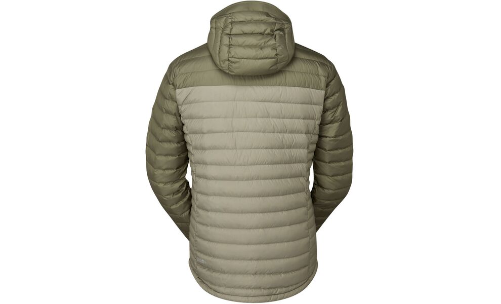 Пуховик чоловічий Rab Microlight Alpine Jacket (Light Khaki/Stone), Колір виробника: Light Khaki/Stone, Розмір: L, зображення 2