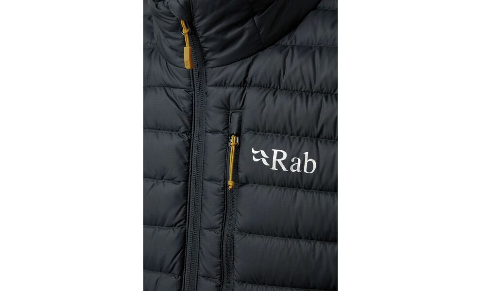 Жилет чоловічий Rab Microlight Vest (Beluga), Колір виробника: Beluga, Розмір: M, зображення 6