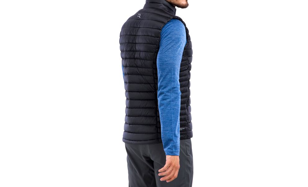 Жилет чоловічий Rab Microlight Vest (Black), Колір виробника: Black, Розмір: M, зображення 5