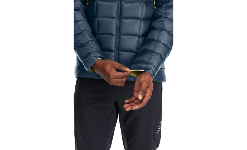 Пуховик чоловічий Rab Mythic Alpine Jacket (Black), Колір виробника: Black, Розмір: XL, зображення 7