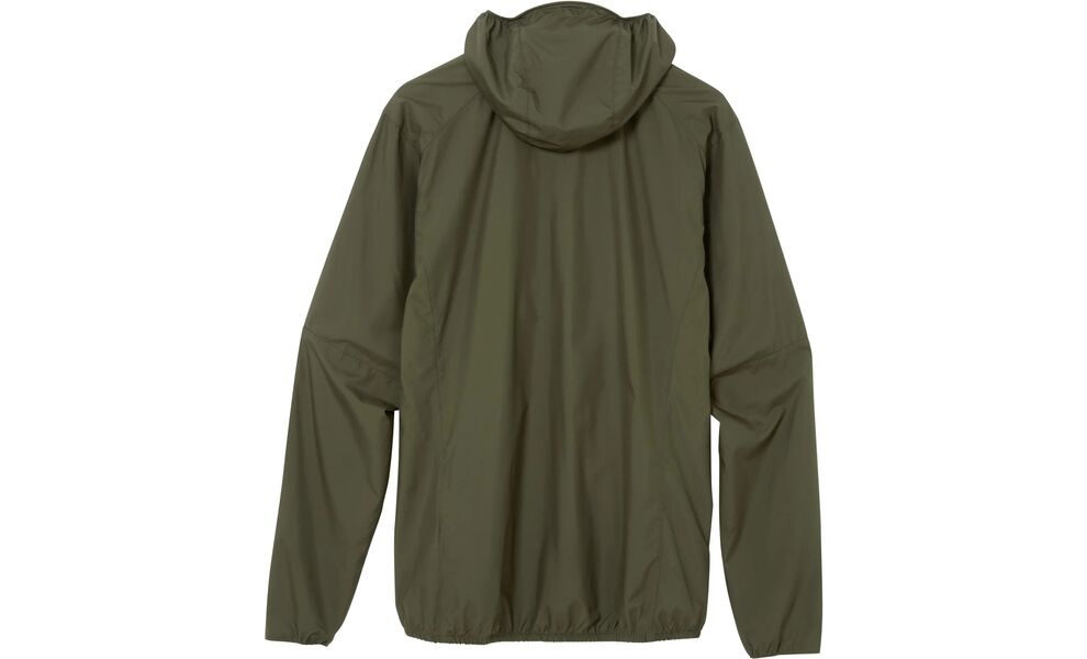 Вітрівка чоловіча Rab Windgather Hoody (Army), Колір виробника: Army, Розмір: M, зображення 2