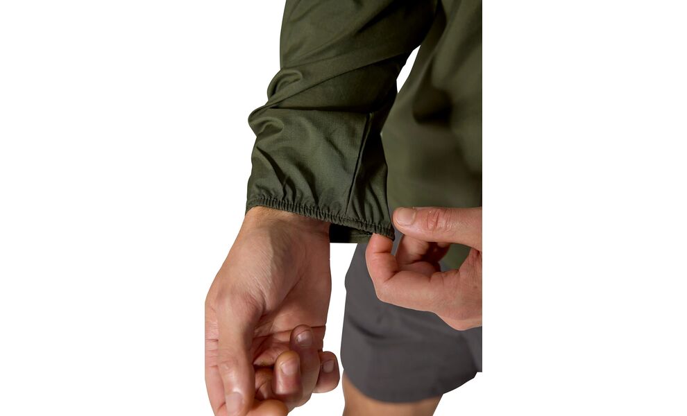 Вітрівка чоловіча Rab Windgather Hoody (Army), Колір виробника: Army, Розмір: M, зображення 7