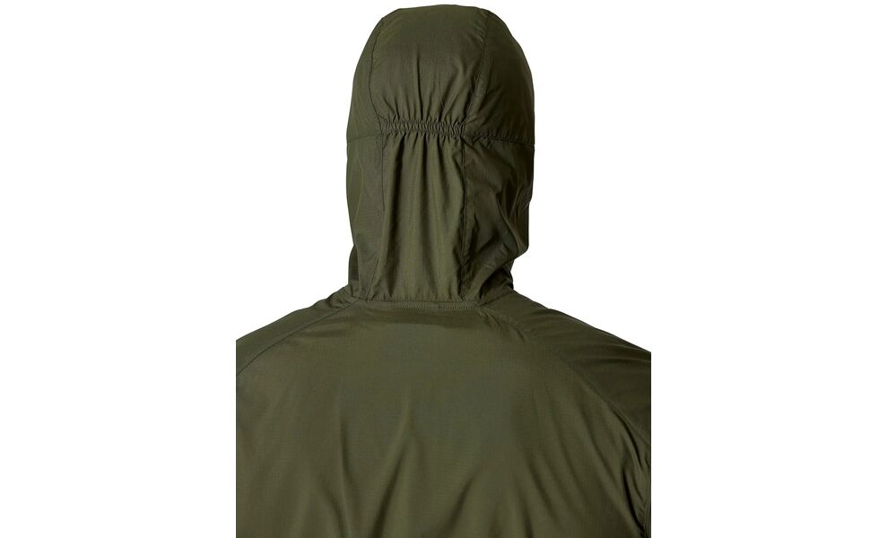 Вітрівка чоловіча Rab Windgather Hoody (Army), Колір виробника: Army, Розмір: L, зображення 9