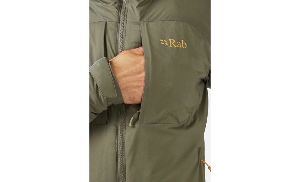 Куртка чоловіча Rab Xenair Alpine Jacket (Black), Колір виробника: Black, Розмір: L, зображення 4