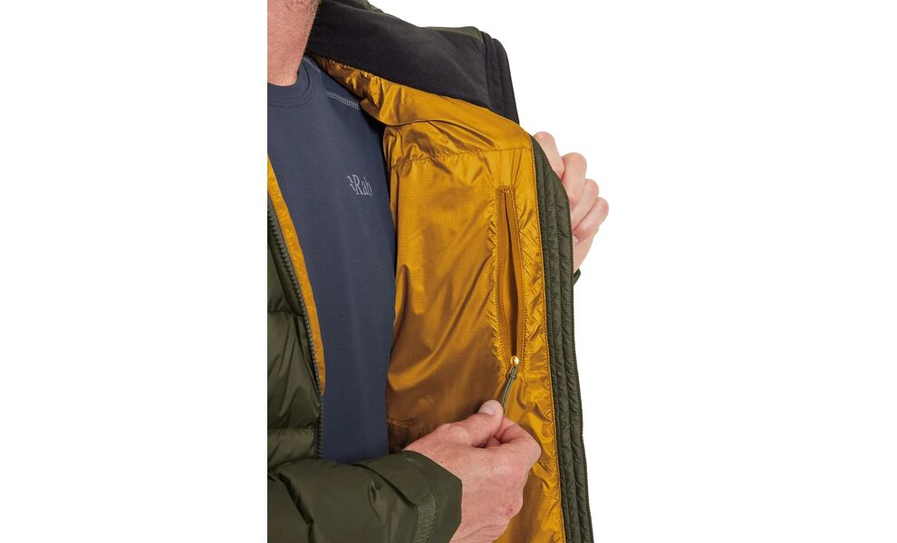 Пуховик чоловічий Rab Ascent Jacket (Black), Колір виробника: Black, Розмір: L, зображення 8