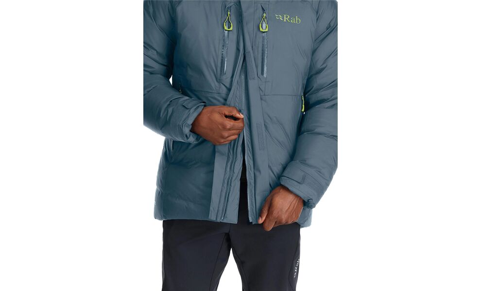 Пуховик чоловічий Rab Batura Jacket (Black), Колір виробника: Black, Розмір: M, зображення 7