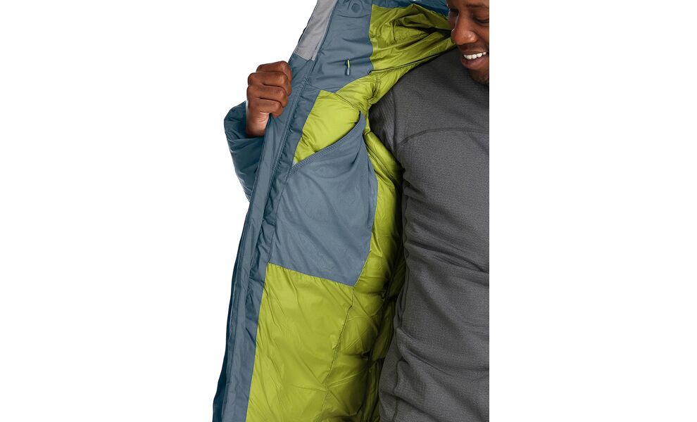 Пуховик чоловічий Rab Batura Jacket (Black), Колір виробника: Black, Розмір: M, зображення 9