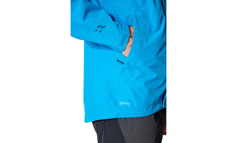 Штормівка чоловіча Rab Downpour Jacket (Army), Колір виробника: Army, Розмір: S, зображення 9