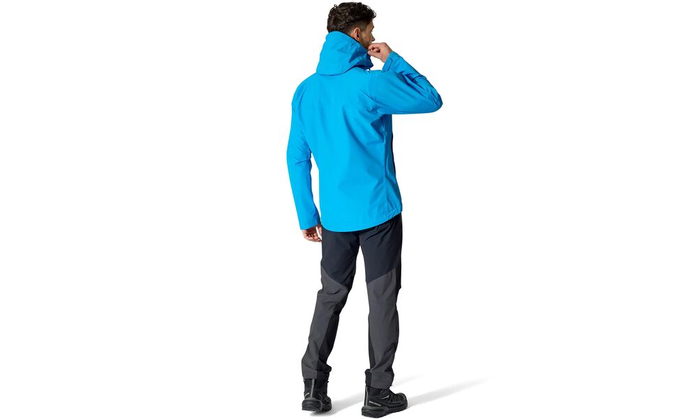 Штормівка чоловіча Rab Downpour Jacket (Army), Колір виробника: Army, Розмір: M, зображення 4