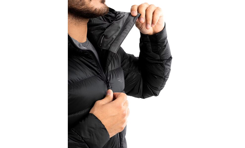 Пуховик чоловічий Rab Electron Pro Jacket (Black), Колір виробника: Black, Розмір: M, зображення 11