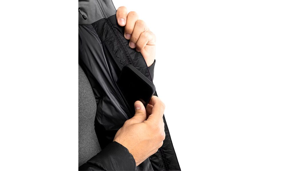 Пуховик чоловічий Rab Electron Pro Jacket (Black), Колір виробника: Black, Розмір: XL, зображення 12