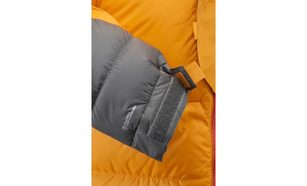 Пуховик унісекс Rab Expedition 8000 Jacket (Gold/Shark), Колір виробника: Gold/Shark, Розмір: XS, зображення 12