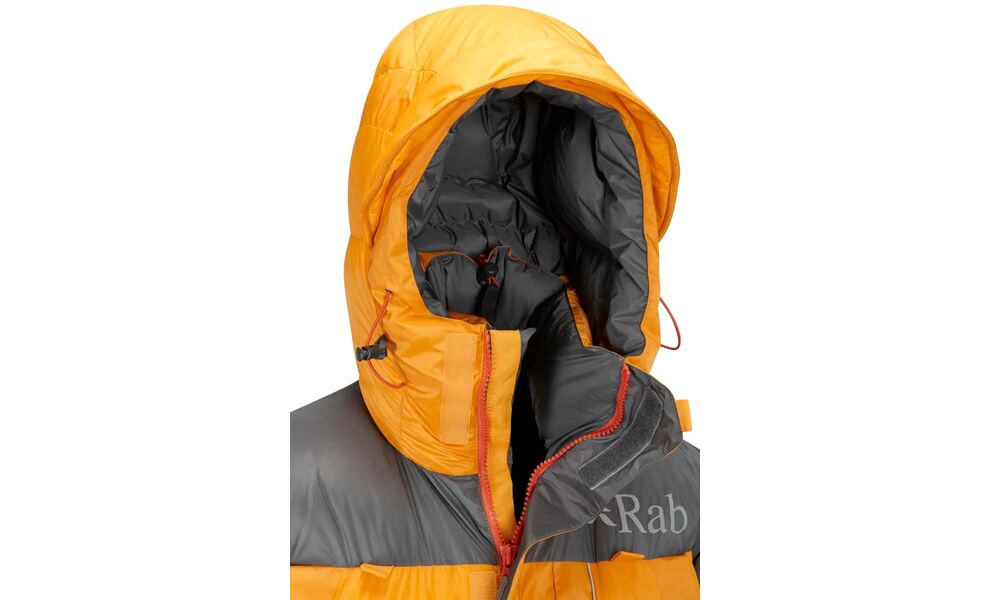 Пуховик унісекс Rab Expedition 8000 Jacket (Gold/Shark), Колір виробника: Gold/Shark, Розмір: S, зображення 7