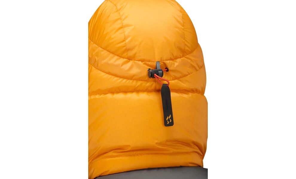 Пуховик унісекс Rab Expedition 8000 Jacket (Gold/Shark), Колір виробника: Gold/Shark, Розмір: S, зображення 8